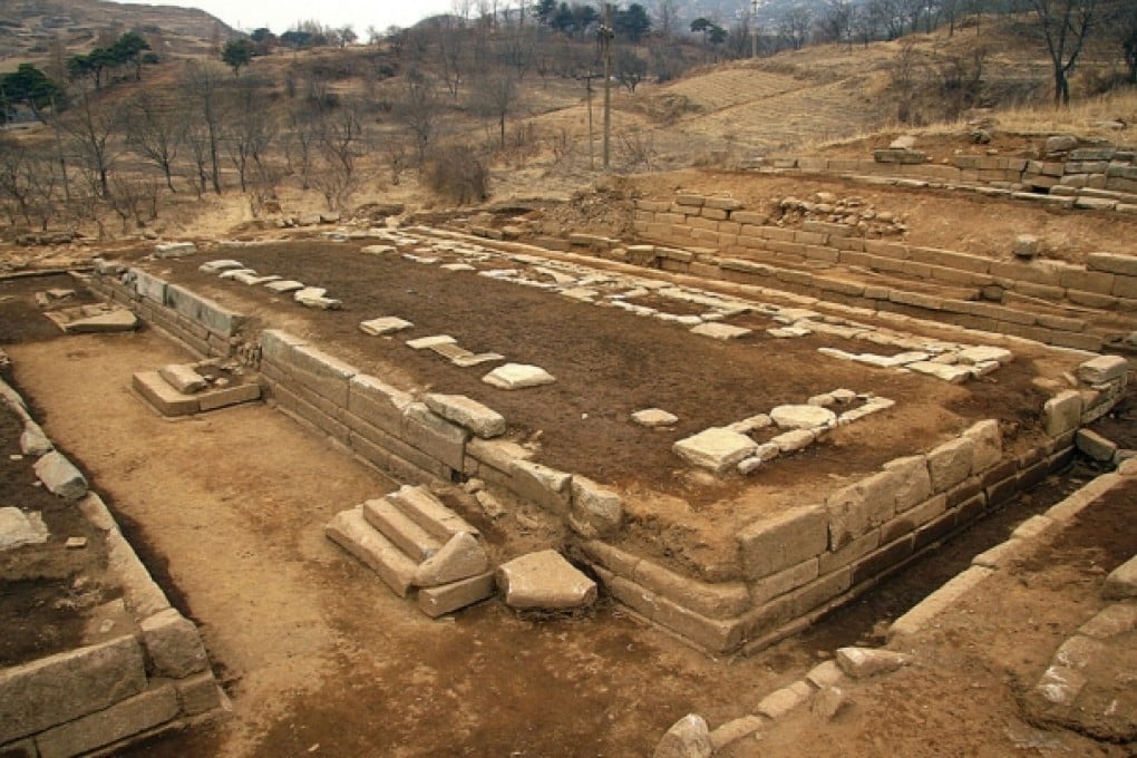 The ruins of Manwoldae in Kaesong, North Korea. Photo: AP