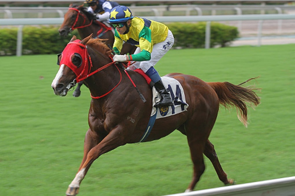 Triumphant Jewel’s victory is worth two points for Douglas Whyte. Photo: Kenneth Chan
