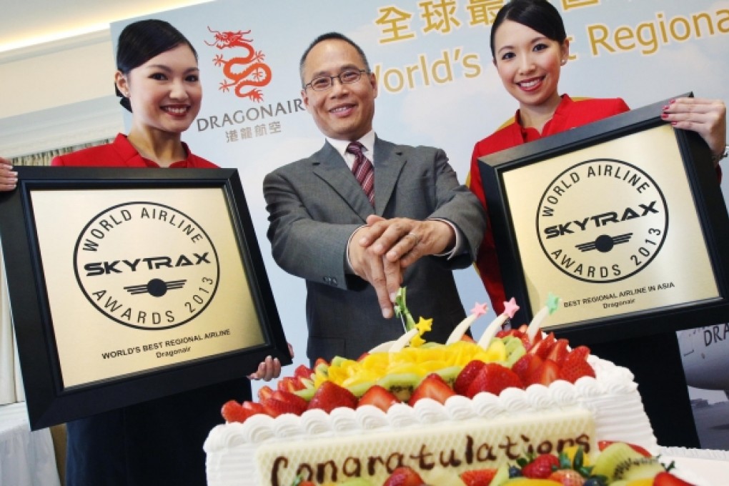 Dragonair CEO Patrick Yeung says budget airlines have yet to pressure the carrier. Photo: David Wong