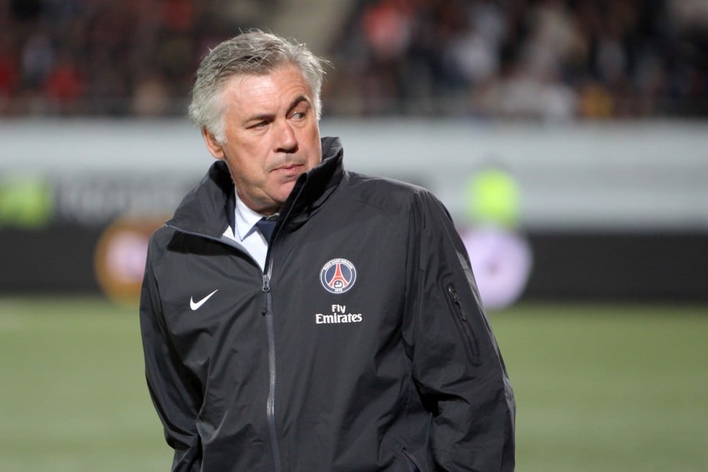 Carlo Ancelotti. Photo: AP