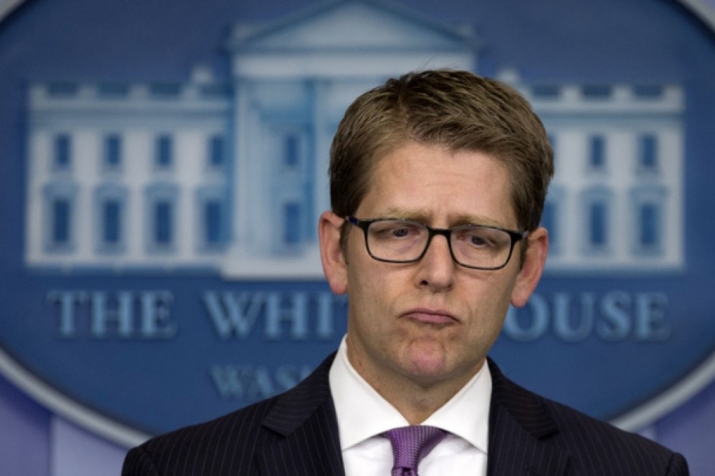 White House press secretary Jay Carney. Photo: AP