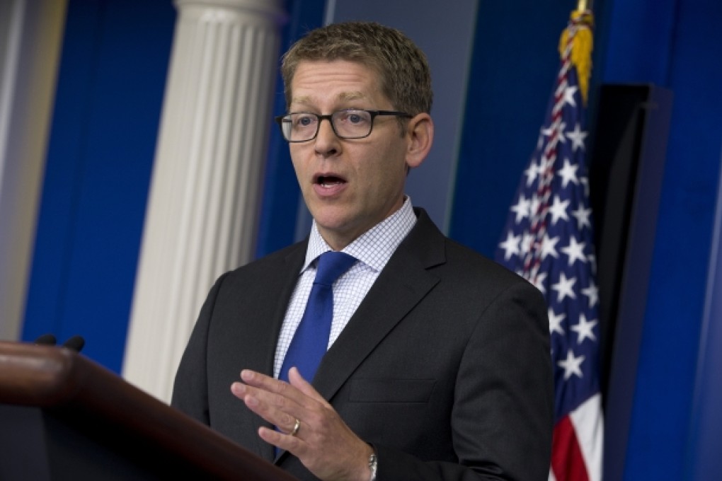 White House spokesman Jay Carney. Photo: AP