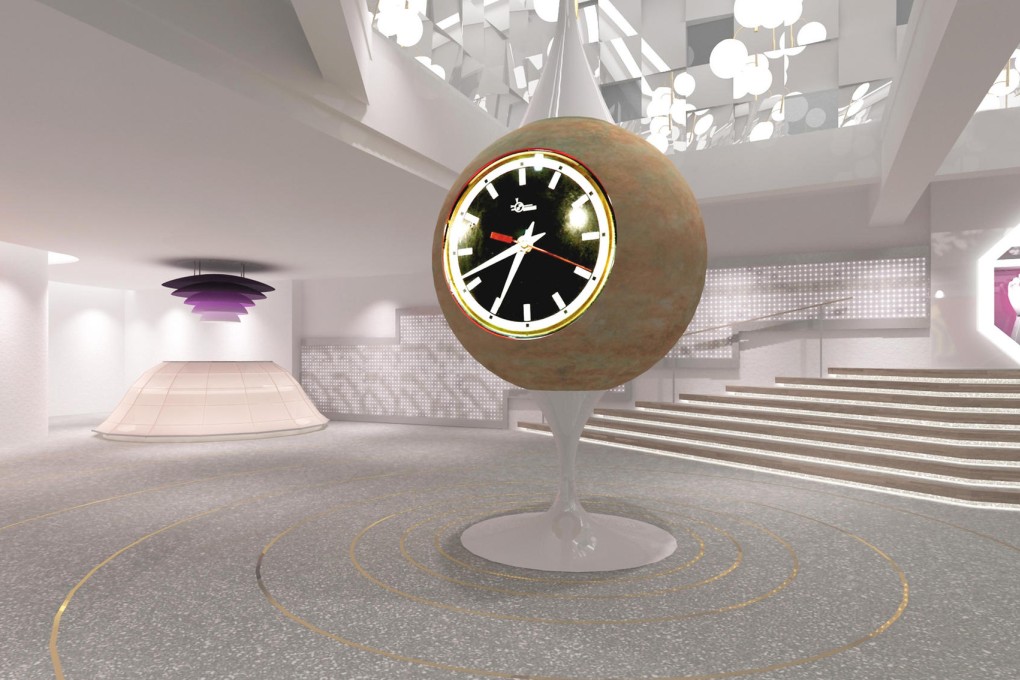An artist’s impression of the lobby for the HK$8 million Wong Chuk Hang project. Photo: SCMP