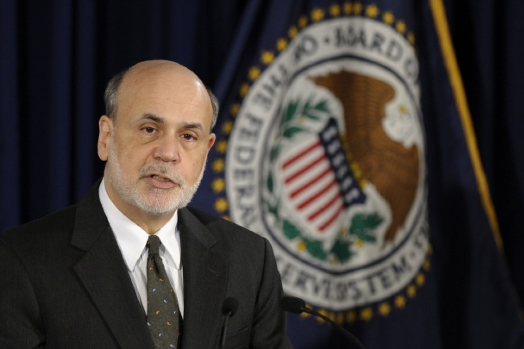 Ben Bernanke, US Federal Reserve chief. Photo: AP