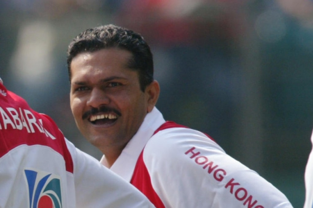 Hong Kong player Munir Dar