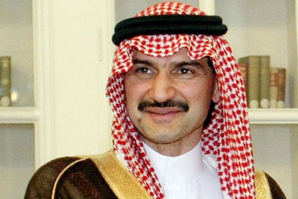 Saudi Arabian Prince Alwaleed bin Talal. Photo: AP