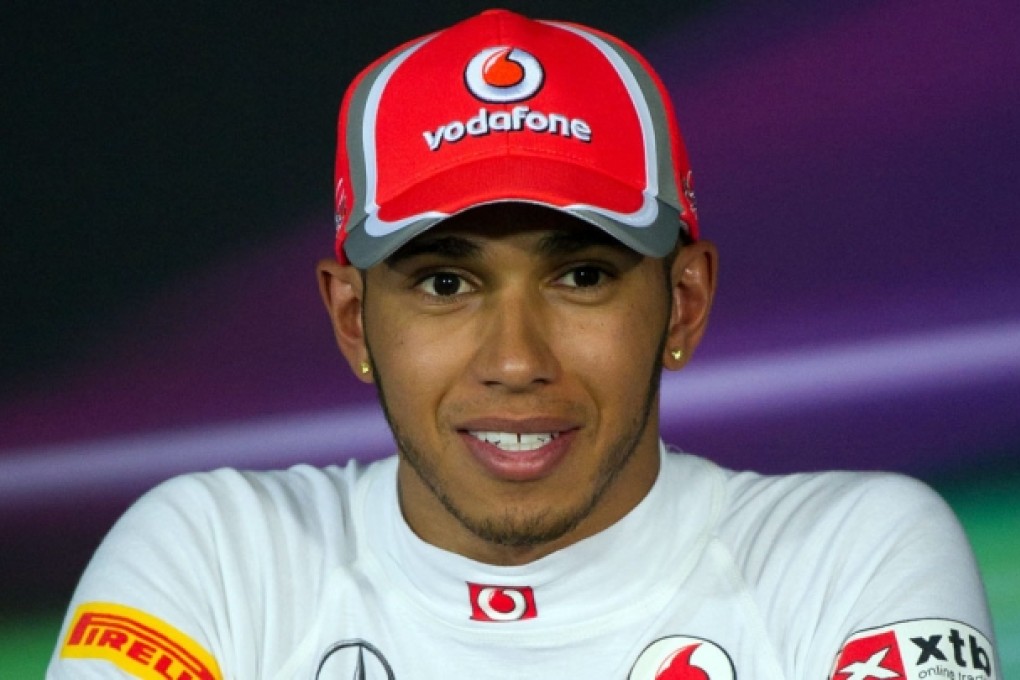 British Formula One driver Lewis Hamilton. Photo: Xinhua