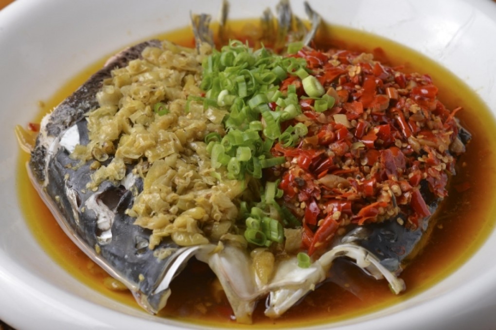 Yin yang fish head. Photo: Antony Dickson