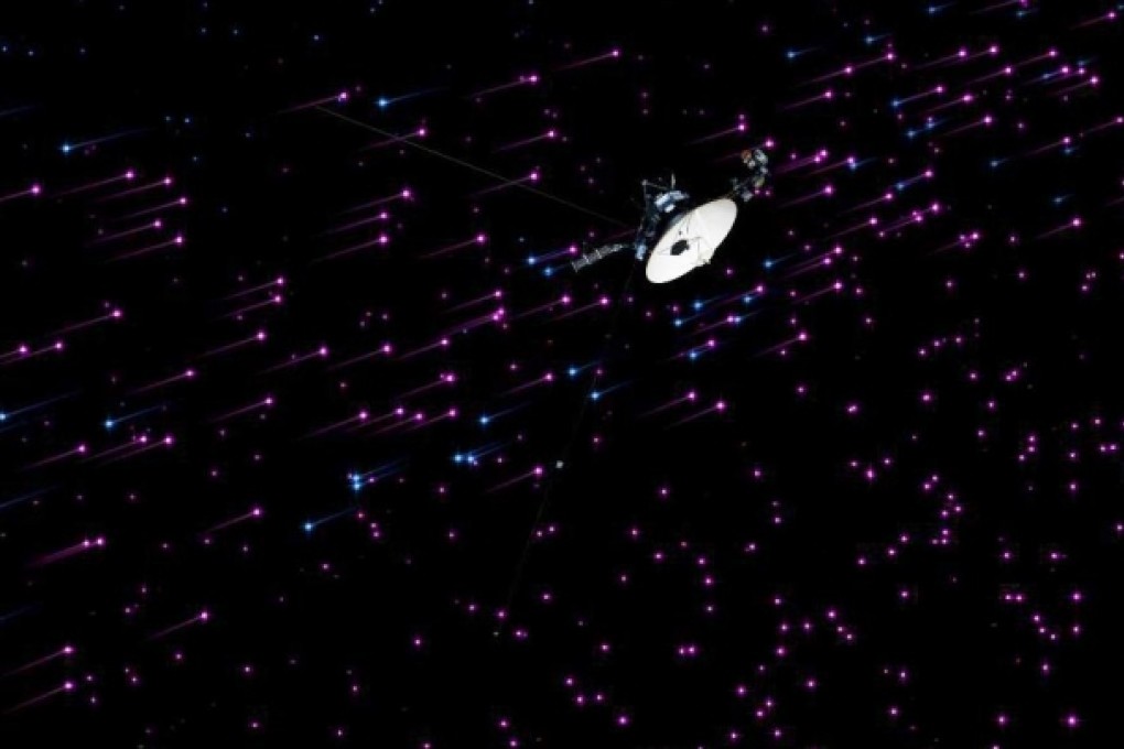 An artist's rendering of the distant Voyager 1. Photo: AP