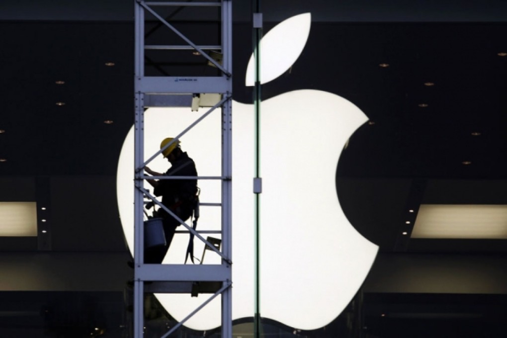 Twenty-two Chinese writers have sued Apple for copyright violations since January last year, claiming their work was sold without a licence in its online store. Photo: Reuters