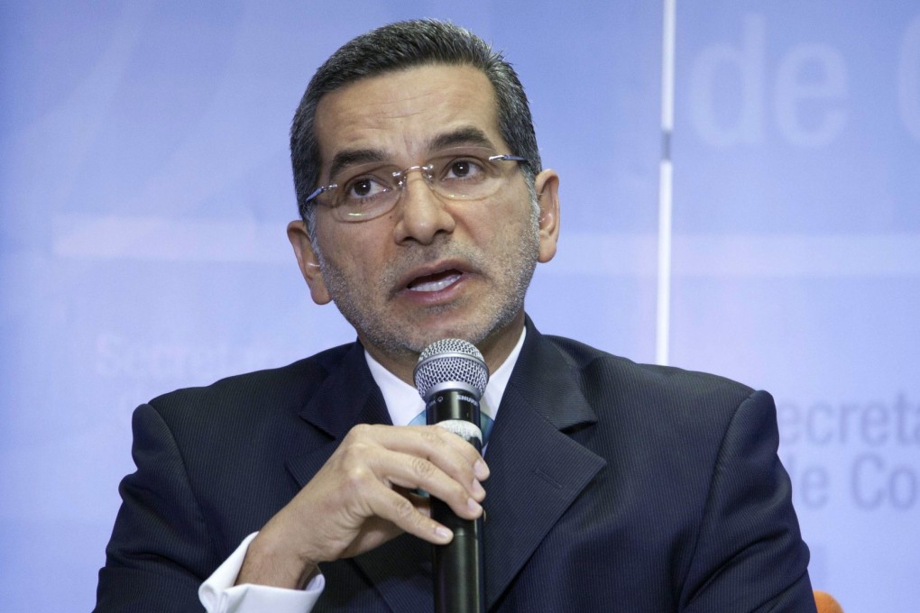 Ecuadoran National Secretary of Communications Fernando Alvarado. Photo: Xinhua