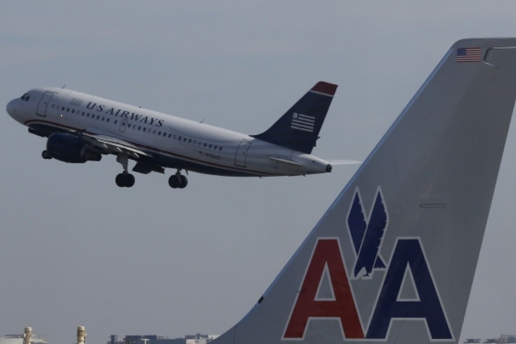 US Airways said in February that it planned to merge with American Airlines to create an US$11 billion airline. Photo: Reuters