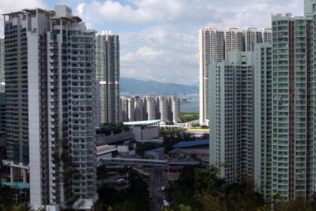Residential area in Tung Chung. Photo: Bloomberg
