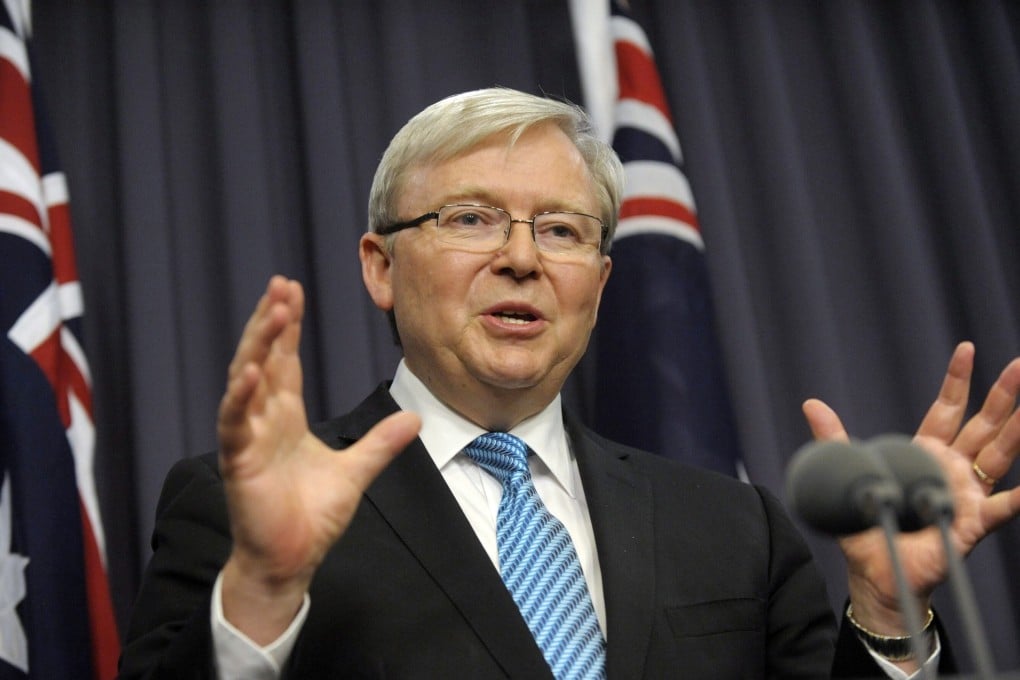 Kevin Rudd. Photo: EPA