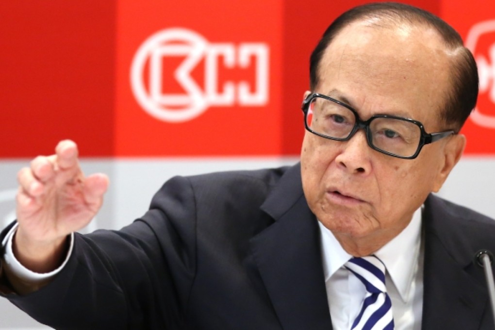 Australian tax officials are taking aim at two companies controlled by Li Ka-shing. Photo: SCMP