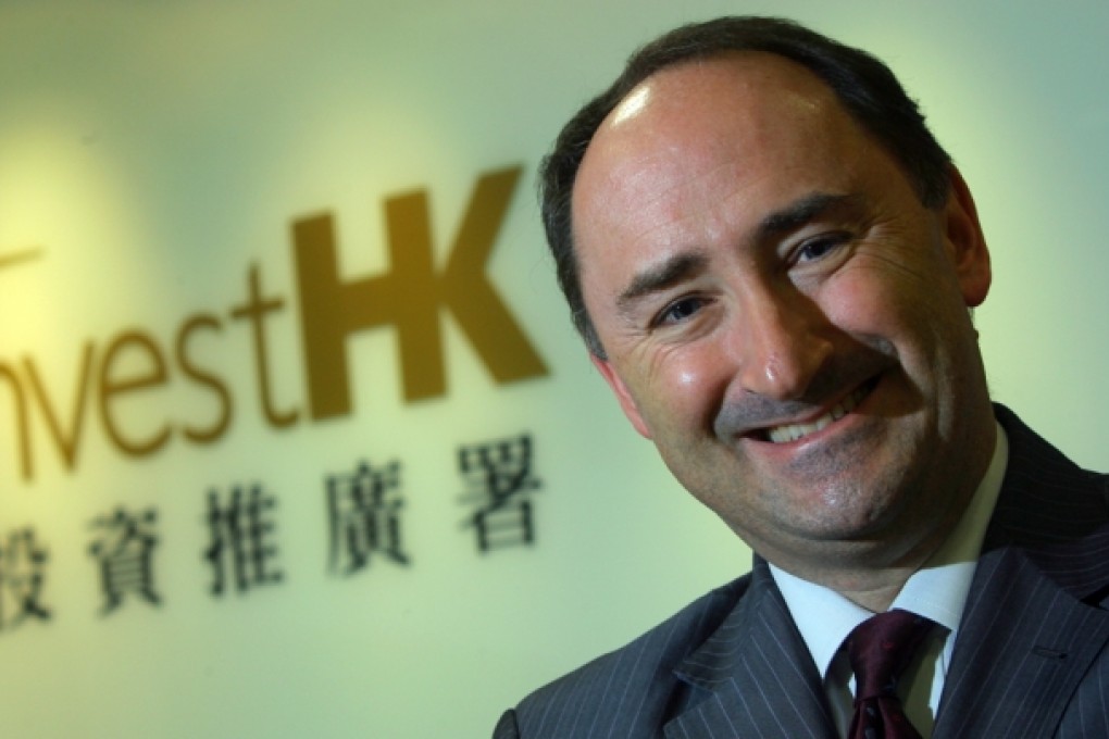 InvestHK chief Simon Galpin. Photo: SCMP