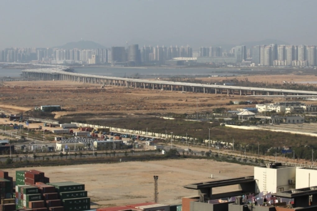 Qianhai, the 15-square-kilometre special zone, is set to play a key role in efforts to internationalise the yuan and experiment with currency convertibility. Photo: Edward Wong