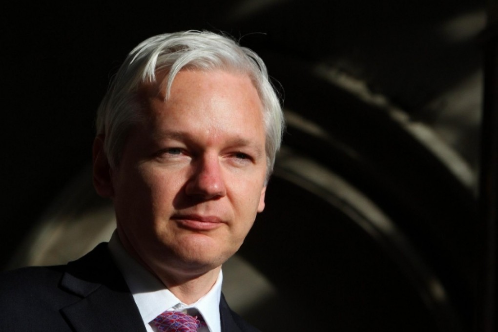 Julian Assange was reported to have apologised to Ecuador for causing "discomfort in the Snowden matter". Photo: AFP