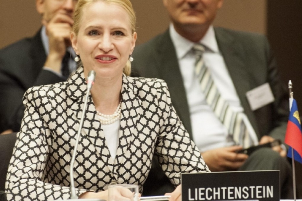 Aurelia Frick, Liechtenstein's foreign minister. Photo: EPA