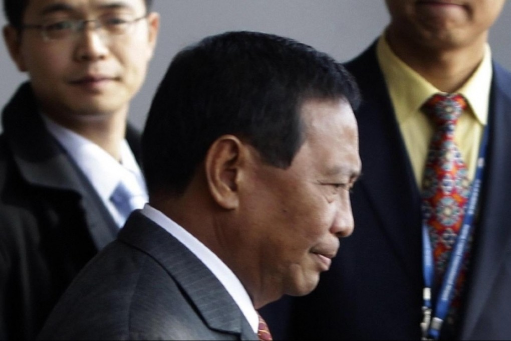 Jejomar Binay - shunned by Beijing. Photo: Reuters