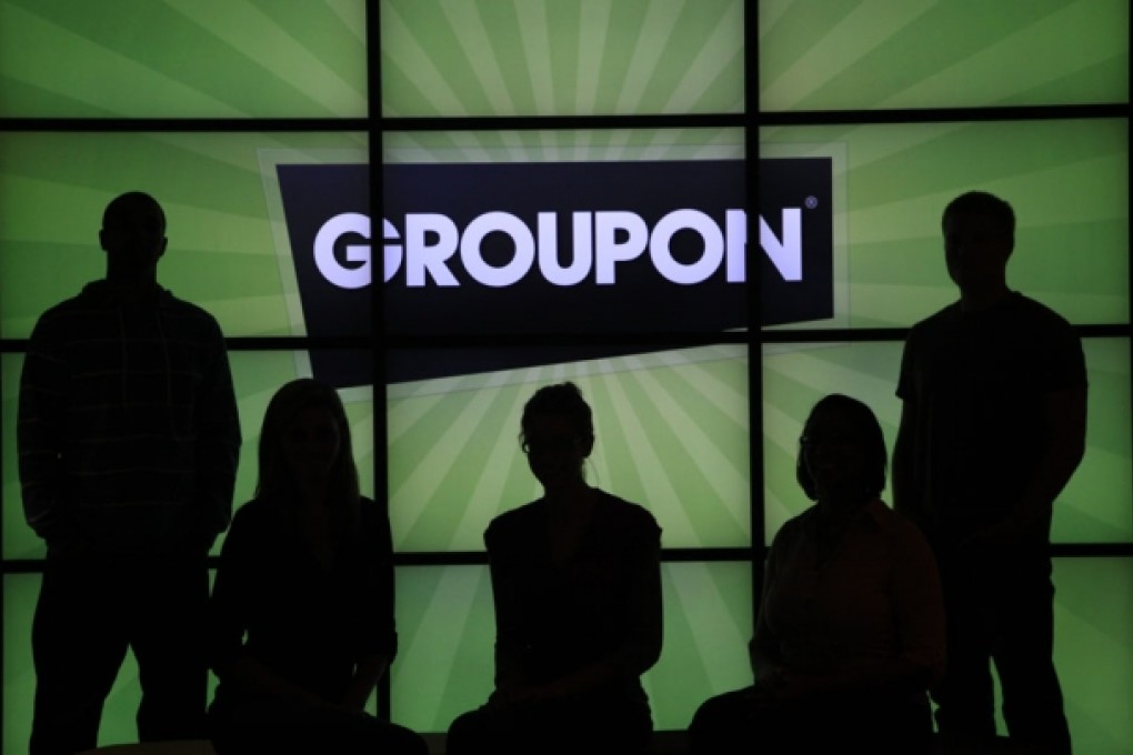 Groupon is one of the most popular flash group deals sites. Photo: AP