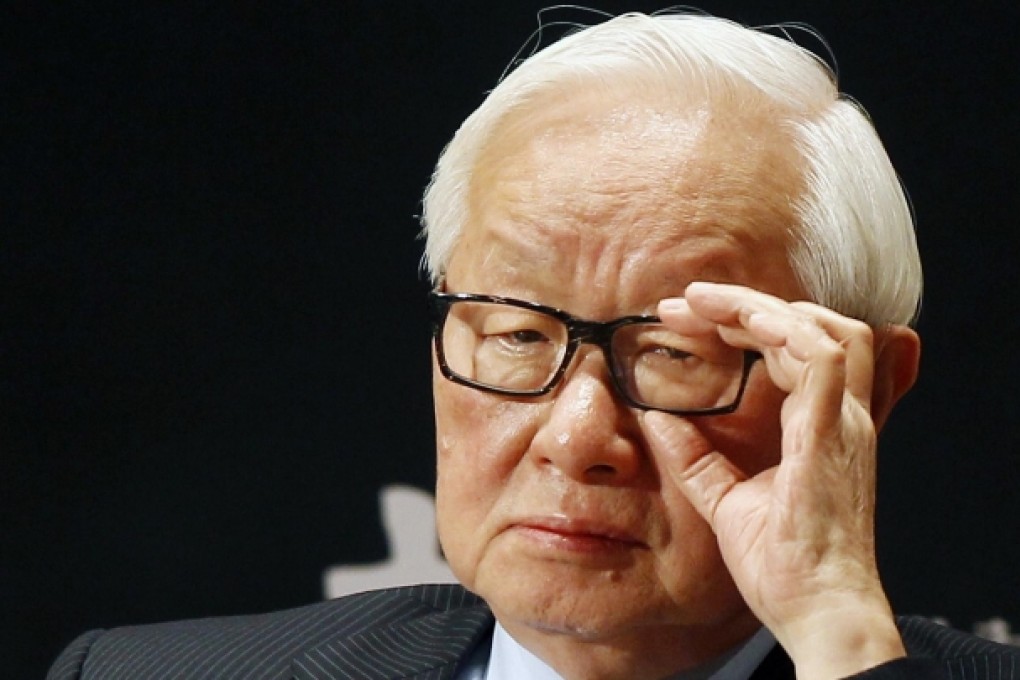 Morris Chang foresaw a decade ago lighter personal computers and smartphones. In another decade, he says, mobile devices will be attached to people's bodies. Photo: Reuters