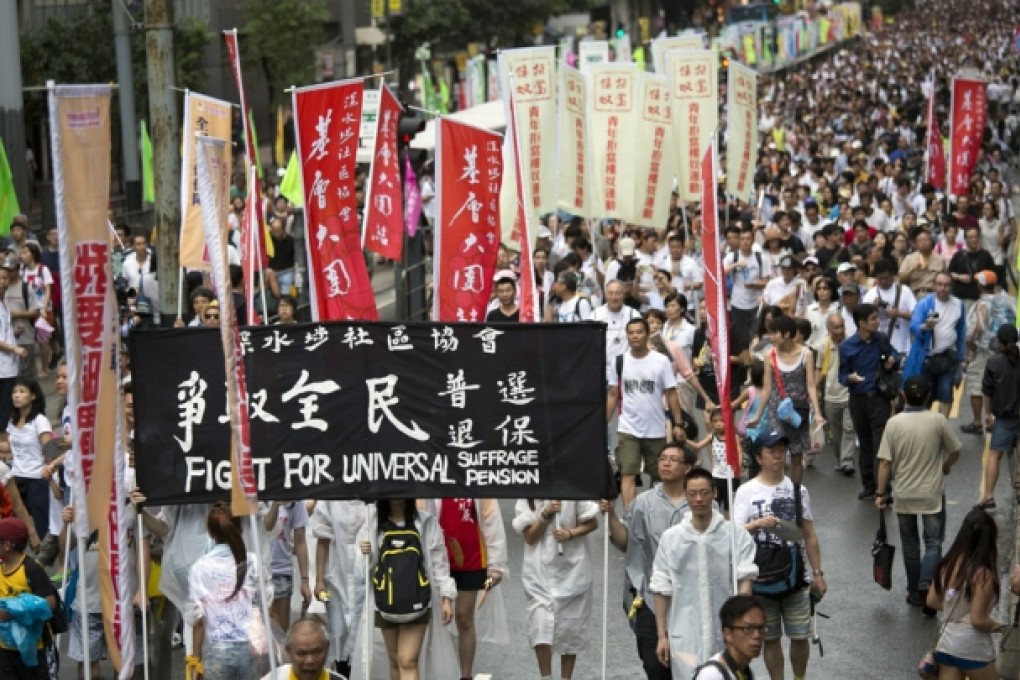 Beijing urged to listen to message of July 1 marchers