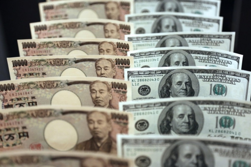 Asian issuance of bonds denominated in US dollars and yen, as well as euros, plummeted last month to levels not seen since Lehman Brothers' collapse. Photo: Bloomberg