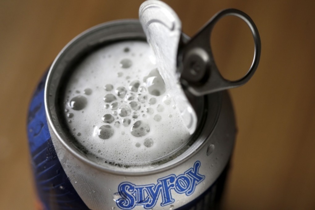 Technology is helping craft beers come up with innovative packages, and Sly Fox Brewing has come up with a can with a peel-off top. Photo: AP