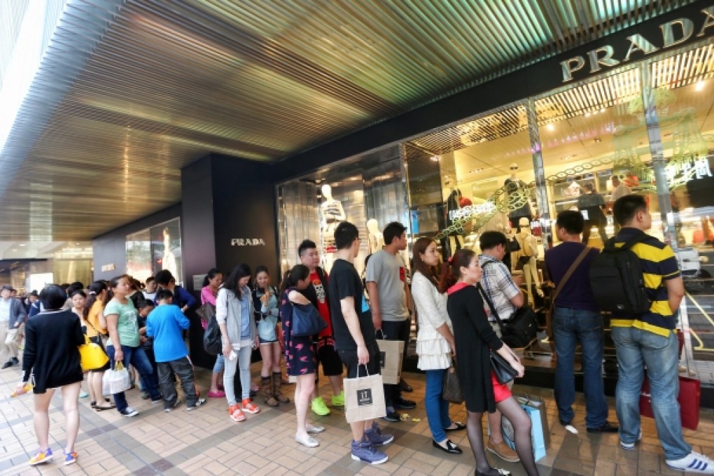Mainlanders have boosted Hong Kong's retail sector. Photo: Sam Tsang