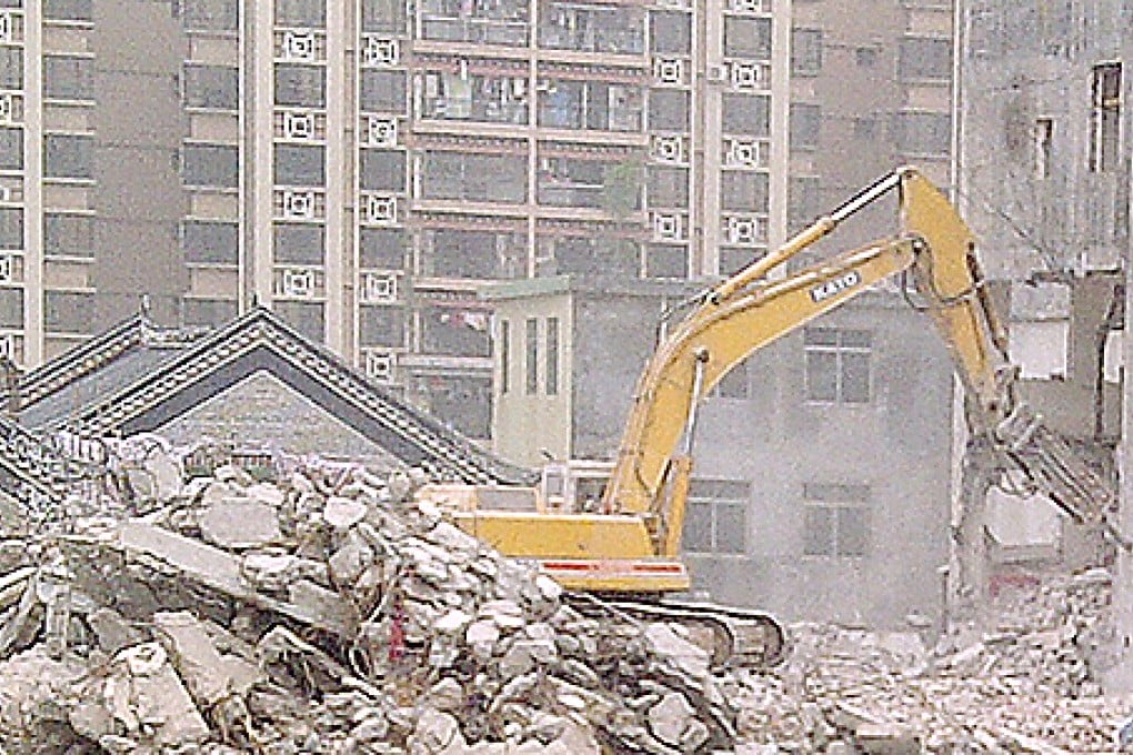 Construction in Zhujiang, Guangzhou. Wednesday's accident took place at another site in the city. Photo: SCMP Pictures