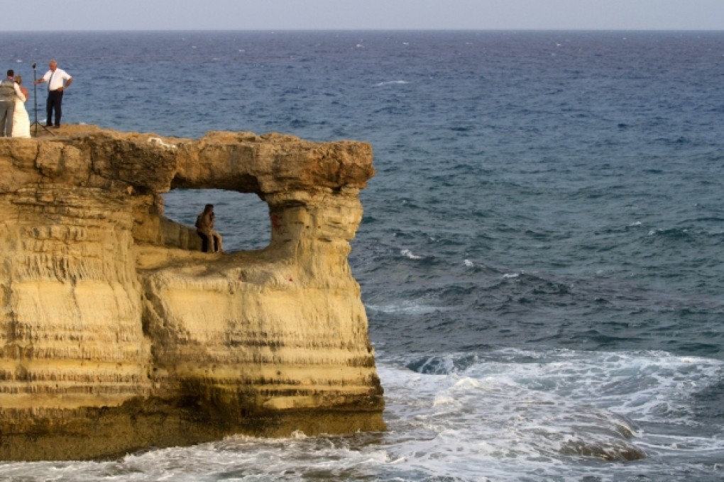 After the near collapse of its banking sector last year, tourism receipts are helping to keep Cyprus afloat. Photo: AFP