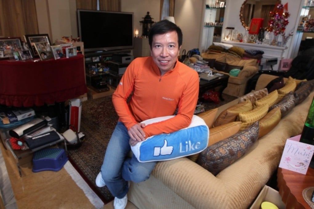 Family man Tony Chan is interviewed at his house on The Peak in July 2011. He appeared remarkably relaxed for a man who had just been charged with forging the 2006 will on which he based his failed probate battle for Nina's Wang's fortune. Photo: SCMP