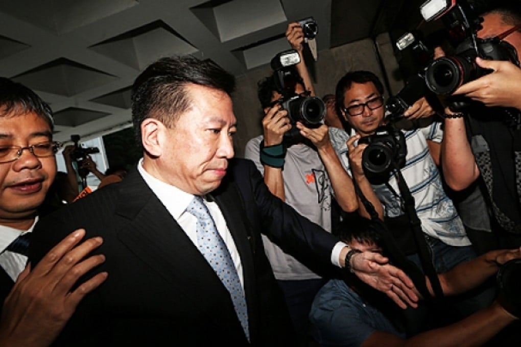 Peter Chan Chun-chuen at High Court on Thursday. Photo: Sam Tsang