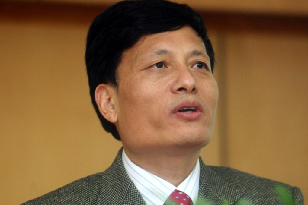 Xie Fuzhan, Director of the National Bureau of Statistics (NBS). Photo: Imaginechina