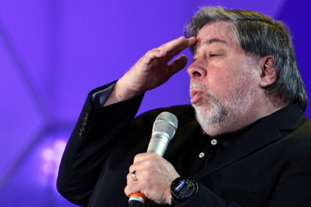 Apple co-founder Steve Wozniak says company is still waiting for next big thing. Photo: EPA