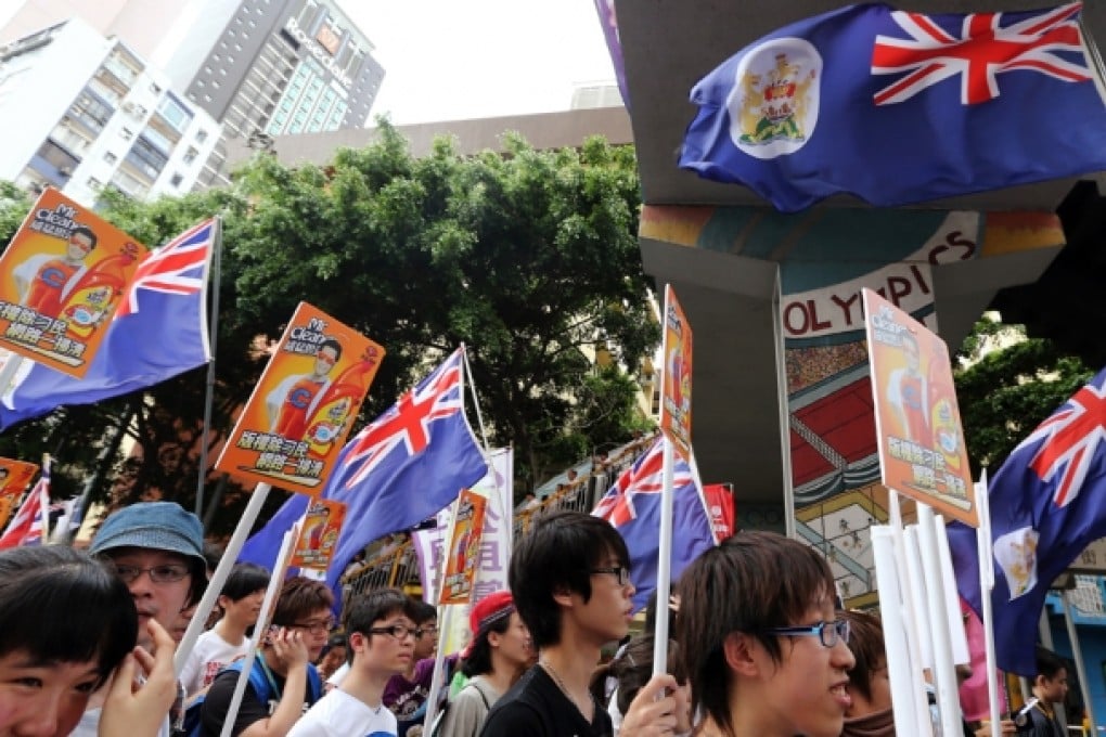 Protesters voice a variety of social and political concerns during the annual July 1 march this year. Photo: Felix Wong