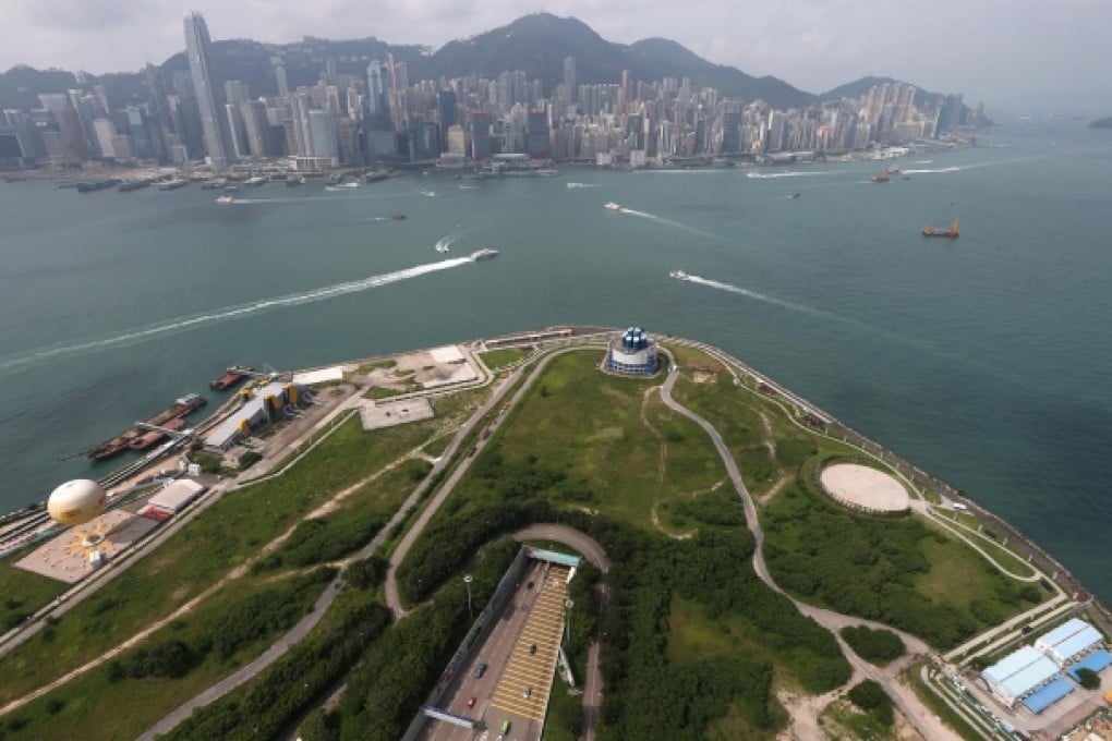 The West Kowloon area awaits the planned arts hub. Photo: Robert Ng