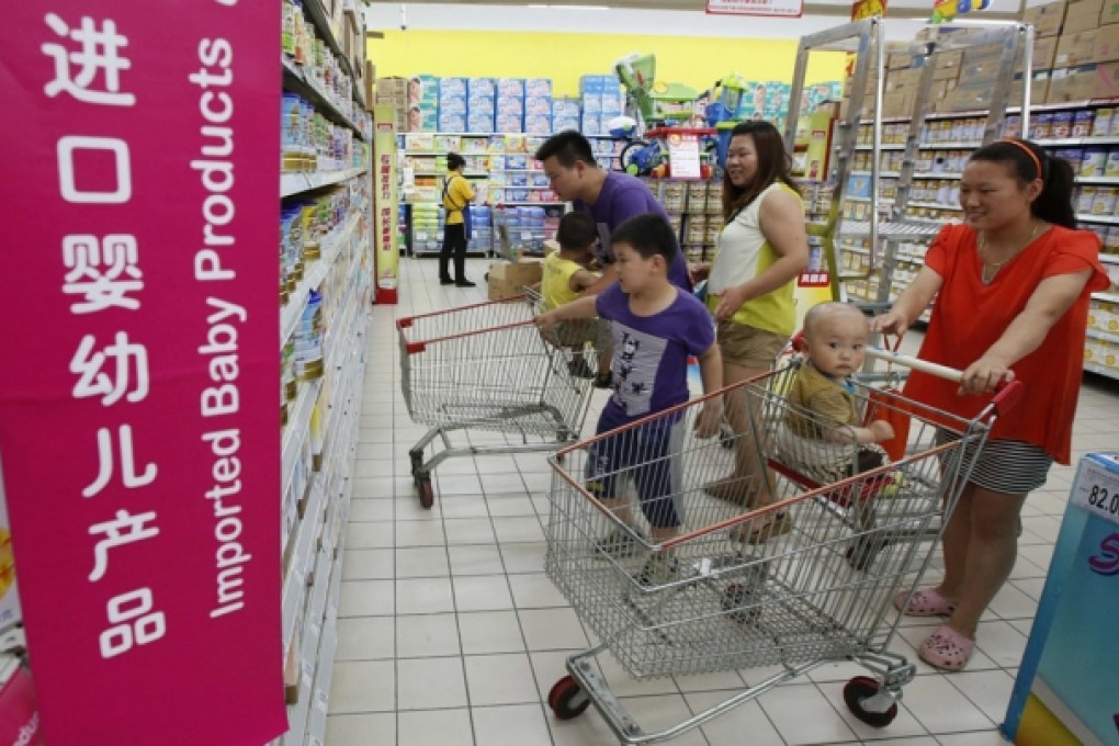Last week, Chinese authorities began an investigation into possible price-fixing and anti-competitive practices at five foreign companies manufacturing infant formula milk. Photo: Reuters