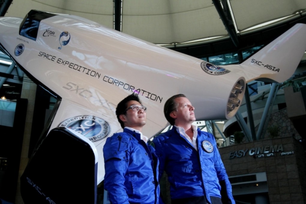 SXC Asia chief Alex Tang and SXC chief Michiel Mol are looking to Asia. They hope to sell 80 tickets in China this year. Photo: Felix Wong