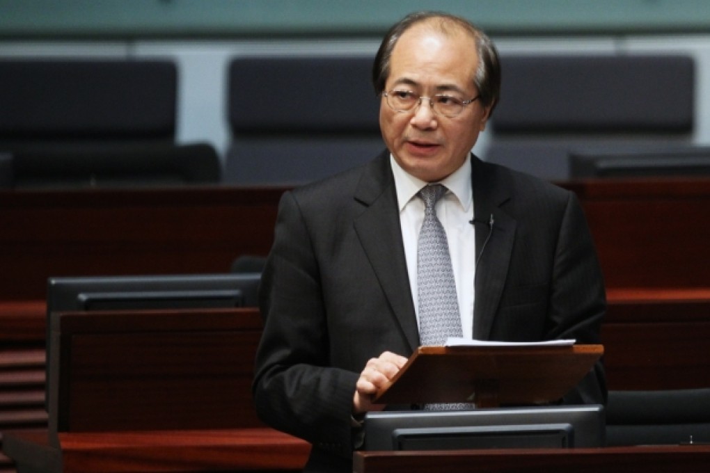 Eddie Ng Hak-kim, Secretary for Education. Photo: Sam Tsang