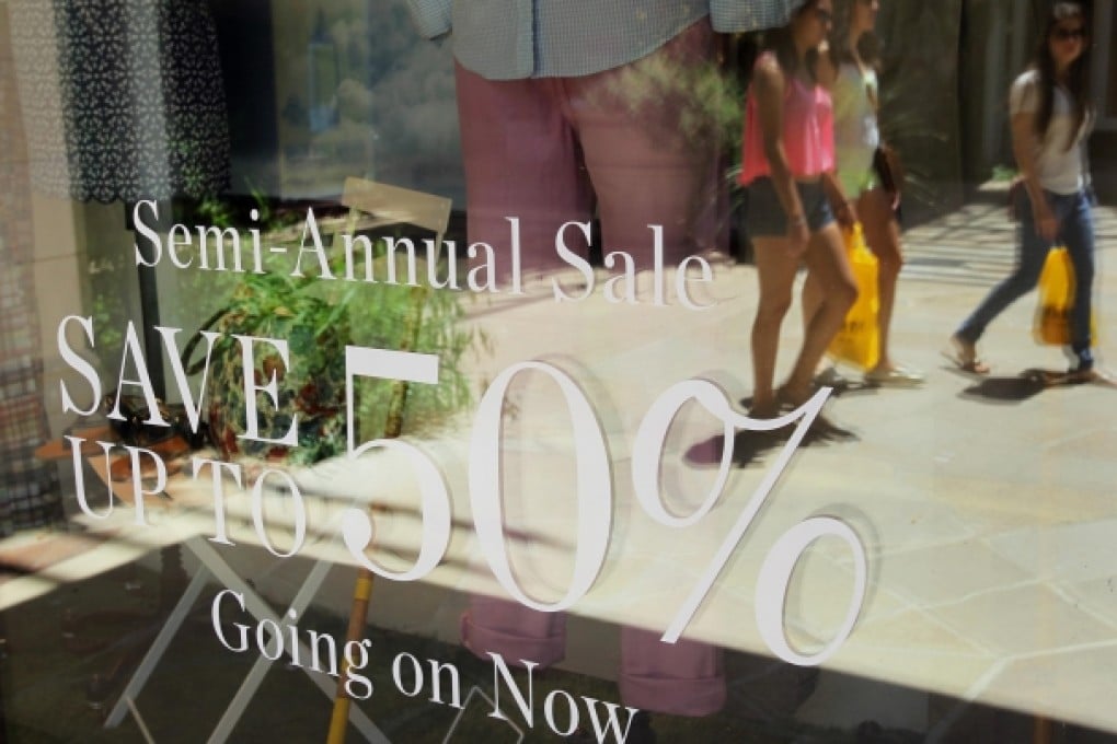 The US recovery has not been as strong as expected, amid fears that an end to its monetary stimulus will hit growth. Photo: Bloomberg