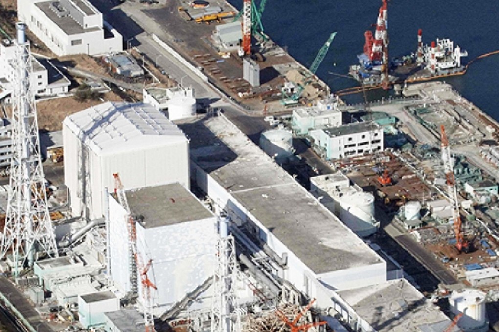 The tsunami-battered Fukushima plant. Photo: Reuters
