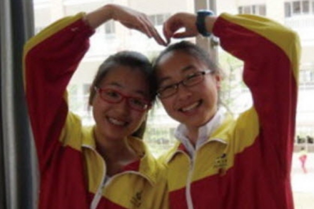 Ye Mengyuan (left) and Wang Linjia (right). Photo: screenshot from Weibo