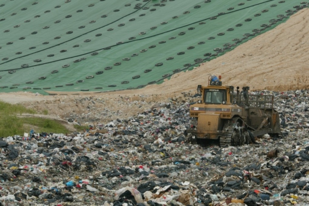 The landfill in Tuen Mun is Hong Kong's biggest dump. Photo: Martin Chan