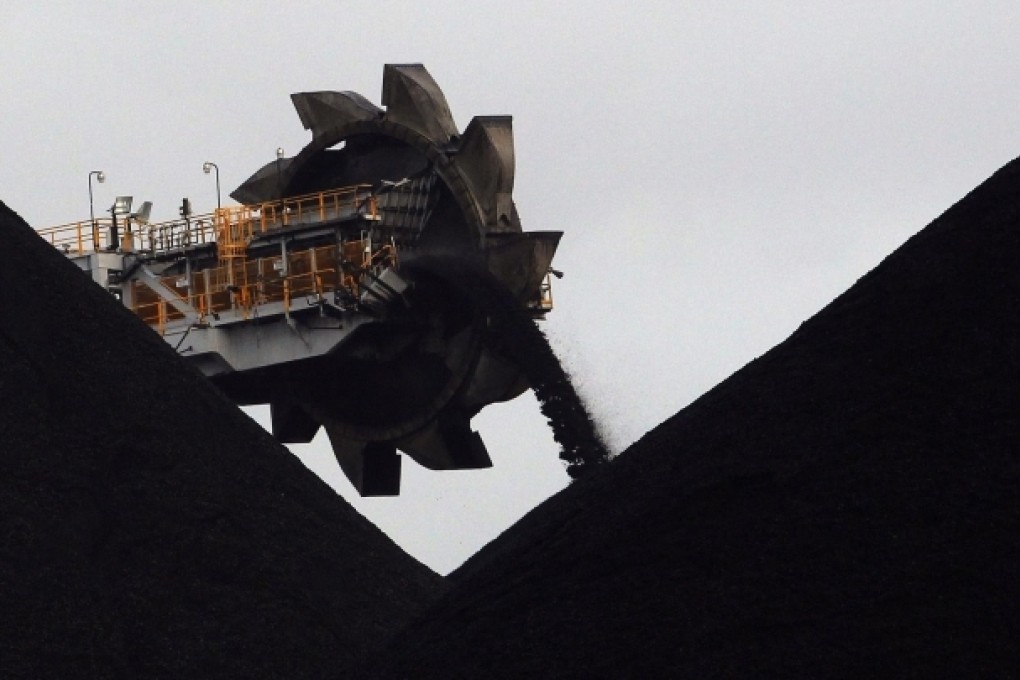 Coal prices have dropped sharply and has badly affected Yancoal Australia's stock, which has lost about half its value since its listing in June last year. Photo: Reuters