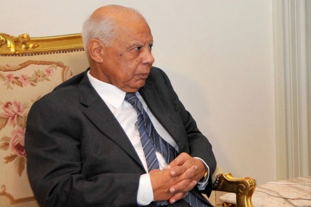 Newly appointed interim prime minister Hazem el-Beblawi.