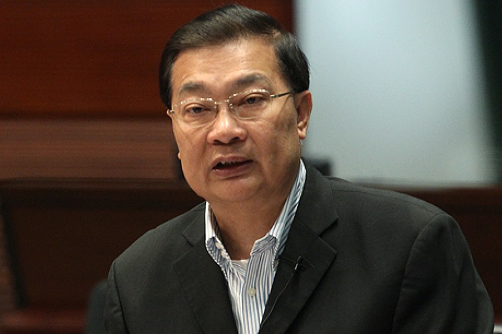 Lawmaker and DAB chairman Tam Yiu-chung. Photo: David Wong