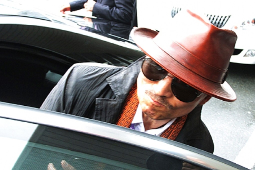 Yakuza 'godfather' Kenichi Shinoda. Photo: AFP