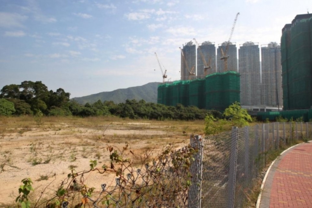 Cheung Kong bought just one site in Ma On Shan for HK$2.9 billion in the period from November to the end of June. Photo: Dickson Lee